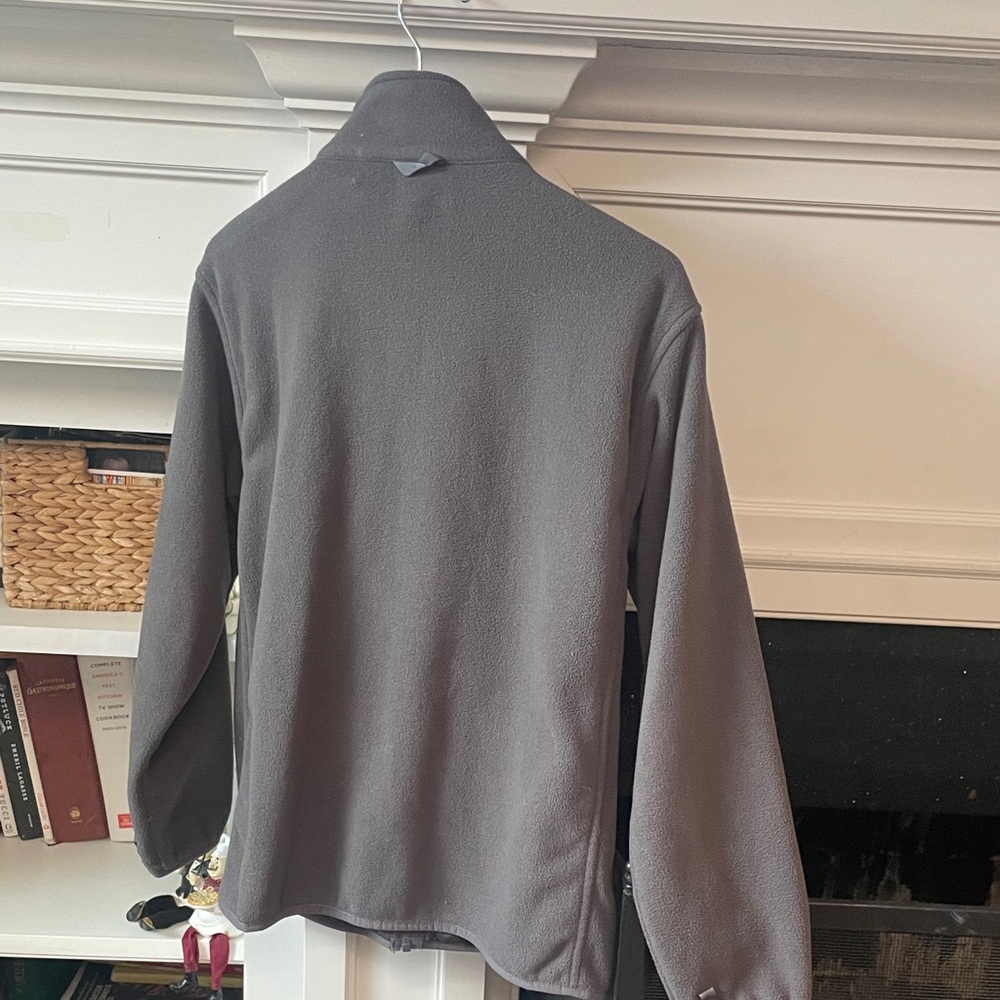 The North Face Dark Gray Fleece Jacket - Picture 3 of 3